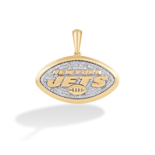 True Fans San Francisco 49ers 1/4 CT. T.W. Diamond Logo Charm in