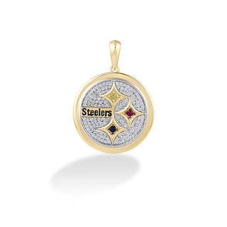 True Fans Tennessee Titans 1/4 CT. T.W. Diamond Logo Charm in 10K Gold