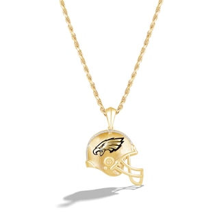 Chicago Bears Helmet Pendant, 14K White - The GLD Shop