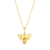 Thumbnail Image 3 of Le Vian Garden Party Diamond Bee Necklace 1/4 ct tw 14K Honey Gold 19&quot;