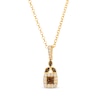 Thumbnail Image 0 of Le Vian Venetian Mosaic Diamond Necklace 3/8 ct tw 14K Honey Gold 19"