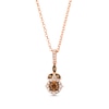 Thumbnail Image 1 of Le Vian Venetian Mosaic Diamond Necklace 5/8 ct tw 14K Strawberry Gold 19&quot;