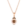 Thumbnail Image 1 of Le Vian Diamond Necklace 3/8 ct tw 14K Strawberry Gold 19&quot;