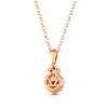 Thumbnail Image 3 of Le Vian Diamond Necklace 3/8 ct tw 14K Strawberry Gold 19&quot;