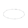 Thumbnail Image 0 of Diamond Station Necklace 1/10 ct tw Sterling Silver 18"