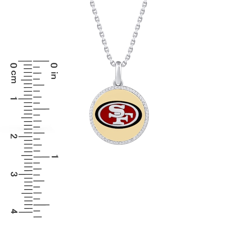 NCAA Louisville Cardinals Stainless Steel 19mm Disc Necklace 