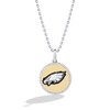 Kay True Fans Philadelphia Eagles 1/20 CT. T.W. Diamond Helmet Necklace in  10K Yellow Gold