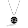 True Fans Pittsburgh Steelers 1/20 CT. T.W. Diamond Helmet Necklace in  Sterling Silver