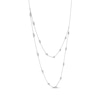 Thumbnail Image 2 of Diamond Station Layered Necklace 1 ct tw 10K White Gold 16&quot;