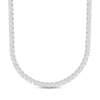 Thumbnail Image 1 of Men's Diamond Tennis Necklace 2-5/8 ct tw 10K White Gold 18&quot;