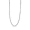 Thumbnail Image 2 of Men's Diamond Tennis Necklace 2-5/8 ct tw 10K White Gold 18&quot;