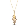 Thumbnail Image 0 of Le Vian Ombré Diamond Drop Necklace 3/4 ct tw 14K Honey Gold 20"