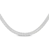 Thumbnail Image 3 of Men's Baguette-Cut Diamond Necklace 6-1/2 ct tw 14K Yellow Gold 20&quot;