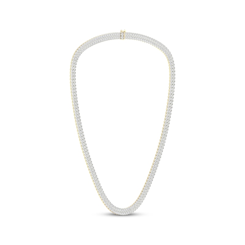 Men's Diamond Necklace 10 ct tw 14K Yellow Gold 20"