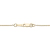 Thumbnail Image 3 of Love Entwined Diamond Necklace 1/6 ct tw 10K Yellow Gold 18&quot;