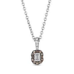 Le Vian Diamond Necklace 1/4 ct tw Platinum 18&quot;