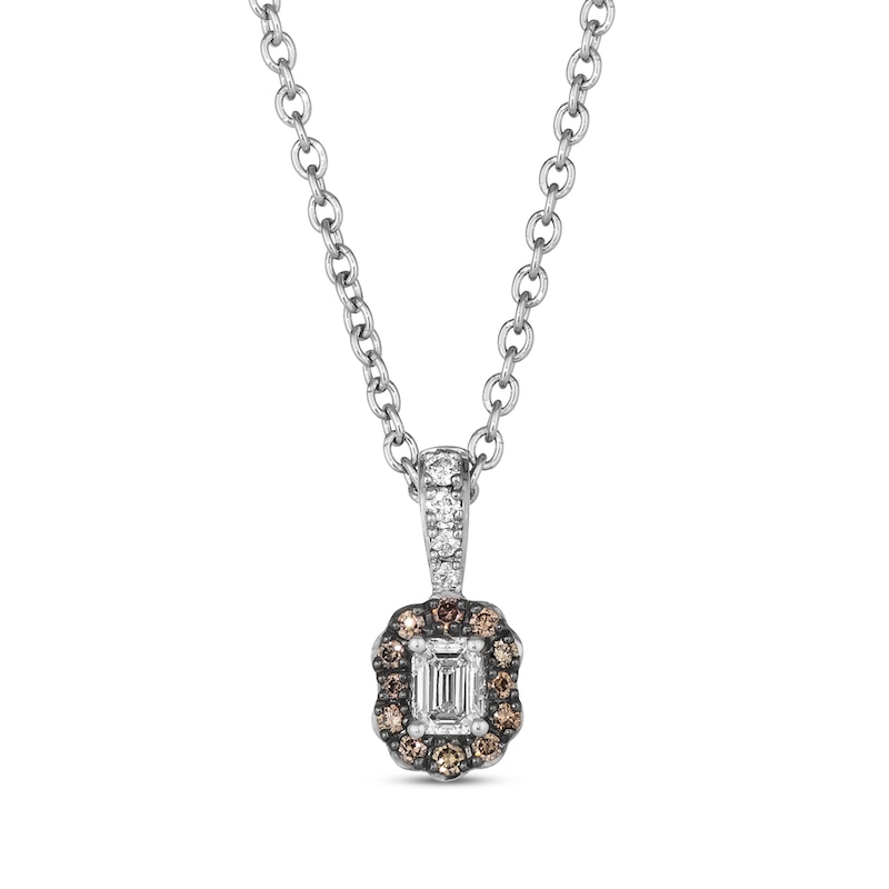 Le Vian Diamond Necklace 1/4 ct tw Platinum 18"