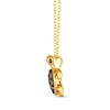 Thumbnail Image 1 of Le Vian Garden Party Diamond Turtle Necklace 5/8 ct tw 14K Honey Gold 19"