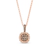 Thumbnail Image 1 of Le Vian Diamond Circle Necklace 7/8 ct tw 14K Strawberry Gold 19&quot;