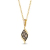 Thumbnail Image 1 of Le Vian Diamond Drop Necklace 1/4 ct tw 14K Honey Gold 19&quot;