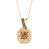 Thumbnail Image 1 of Le Vian Diamond Necklace 1 ct tw 14K Honey Gold 19&quot;