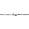 Thumbnail Image 2 of Love Entwined Diamond Riviera Necklace 3 ct tw 14K White Gold 18&quot;