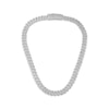 Thumbnail Image 1 of Men's Diamond Necklace 5 ct tw Sterling Silver 22&quot;