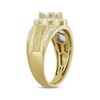 Thumbnail Image 2 of Men's Diamond Greek Key Pattern Ring 1/2 ct tw 10K Yellow Gold