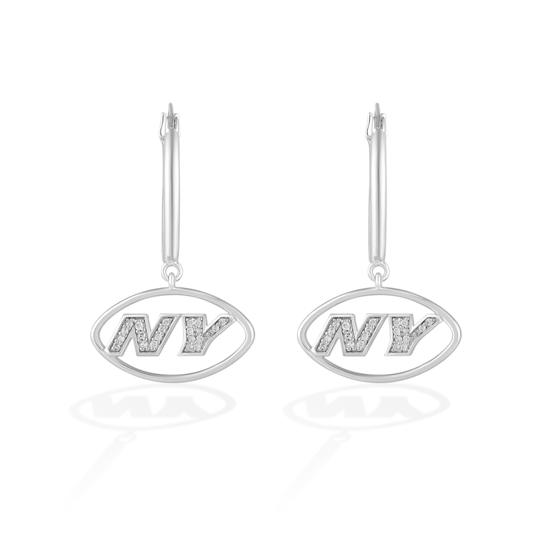 New York Jets Logo Earrings