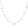 Thumbnail Image 0 of Diamond "Scorpio" Chain Necklace 1/15 ct tw Sterling Silver 18"