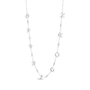 Thumbnail Image 2 of Diamond &quot;Capricorn&quot; Chain Necklace 1/10 ct tw Sterling Silver 18&quot;