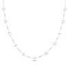 Thumbnail Image 1 of Diamond &quot;Sagittarius&quot; Chain Necklace 1/8 ct tw Sterling Silver 18&quot;