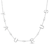 Thumbnail Image 1 of Diamond &quot;Taurus&quot; Chain Necklace 1/20 ct tw Sterling Silver 18&quot;