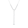 Thumbnail Image 0 of Marquise & Round-Cut Diamond Y Drop Necklace 2-1/2 ct tw 14K White Gold 18"