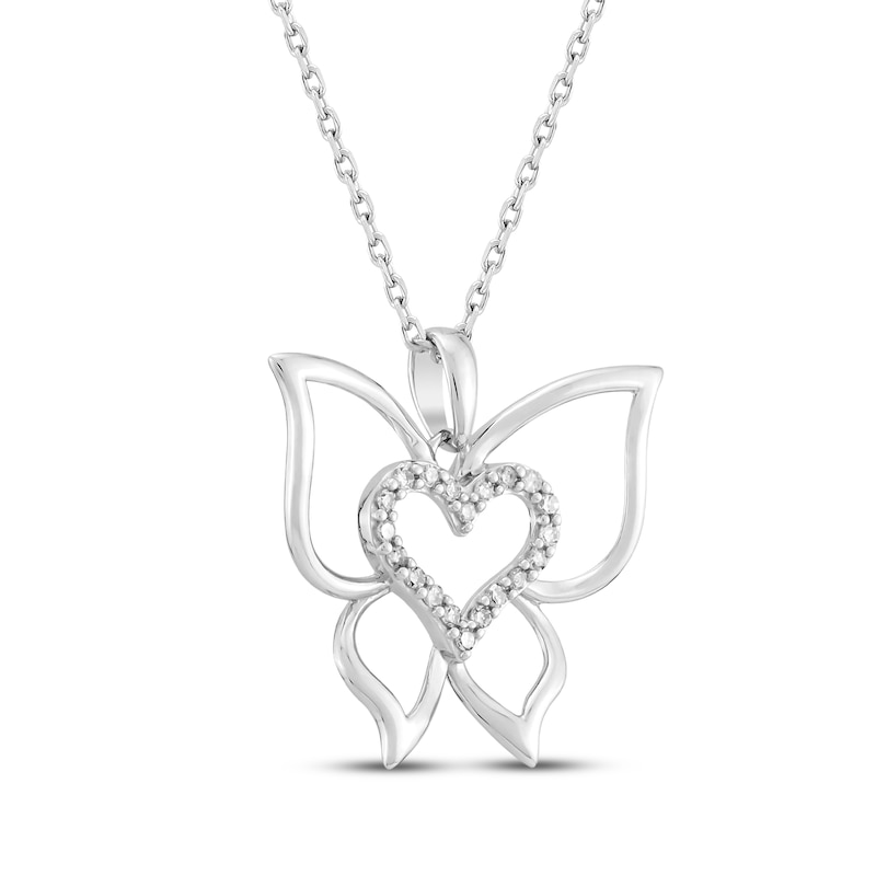 Kay Outlet Diamond Airplane Necklace