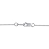 Thumbnail Image 2 of Diamond Flower Halo Necklace 1/2 ct tw 10K White Gold 18&quot;