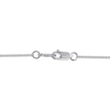 Thumbnail Image 4 of Baguette-Cut Diamond Cross Necklace 1/2 ct tw 10K White Gold 18&quot;