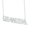 Thumbnail Image 2 of Diamond &quot;Grandma&quot; Necklace 1/15 ct tw Sterling Silver 18&quot;