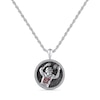 Thumbnail Image 1 of True Fans Player's Association Sterling Silver Pendant showcasing Travis Kelce of the Kansas City Chiefs