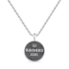 Thumbnail Image 2 of True Fans Player's Association Sterling Silver Pendant showcasing Davante Adams of the Las Vegas Raiders