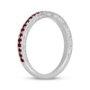 Thumbnail Image 2 of Neil Lane Natural Ruby Anniversary Ring 14K White Gold