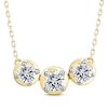 Thumbnail Image 1 of Memories, Moments, Magic Diamond Three-Stone Necklace 1 ct tw 10K Yellow Gold 18.75&quot;