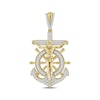 Thumbnail Image 0 of Diamond Crucifix & Anchor Charm 1/3 ct tw 10K Yellow Gold