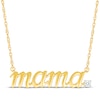 Thumbnail Image 1 of Diamond &quot;Mama&quot; Necklace 1/20 ct tw 10K Yellow Gold 18&quot;