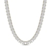 Thumbnail Image 1 of Men's Multi-Diamond Square Link Necklace 4 ct tw 10K Yellow Gold 20&quot;