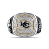 Thumbnail Image 0 of True Fans Player's Association Sterling Silver & 10K Yellow Gold Ring showcasing Travis Kelce of the Kansas City Chiefs