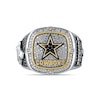 Thumbnail Image 1 of True Fans Player's Association Sterling Silver & 10K Yellow Gold Ring showcasing Dak Prescott of the Dallas Cowboys