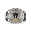 Thumbnail Image 1 of True Fans Player's Association Sterling Silver & 10K Yellow Gold Ring showcasing Micah Parsons of the Dallas Cowboys