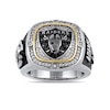 Thumbnail Image 3 of True Fans Player's Association Sterling Silver & 10K Yellow Gold Ring showcasing Davante Adams of the Las Vegas Raiders