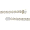 Thumbnail Image 1 of Multi-Diamond Heart Station Curb Chain Necklace 2-5/8 ct tw 10K Yellow Gold 18"